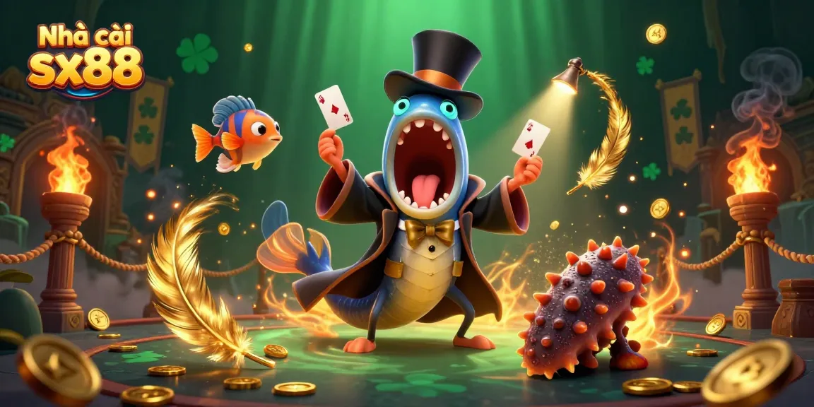 Experience the thrill of Nhà cái sx88 with magical gambling characters and elements.