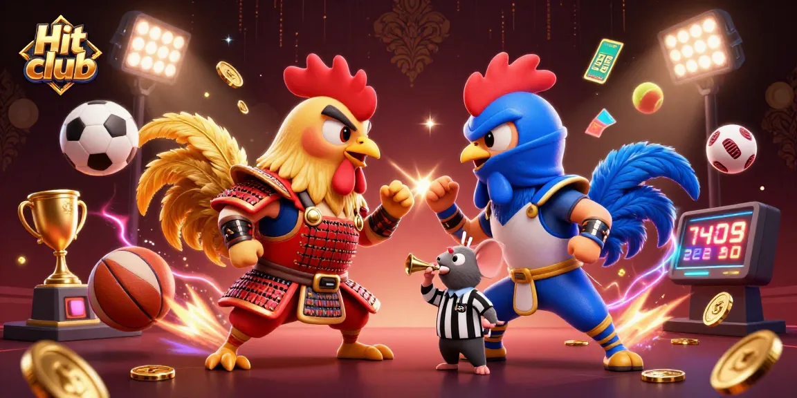 Experience thrilling matchups at Hit club with dynamic casino action and vibrant 3D illustrations.