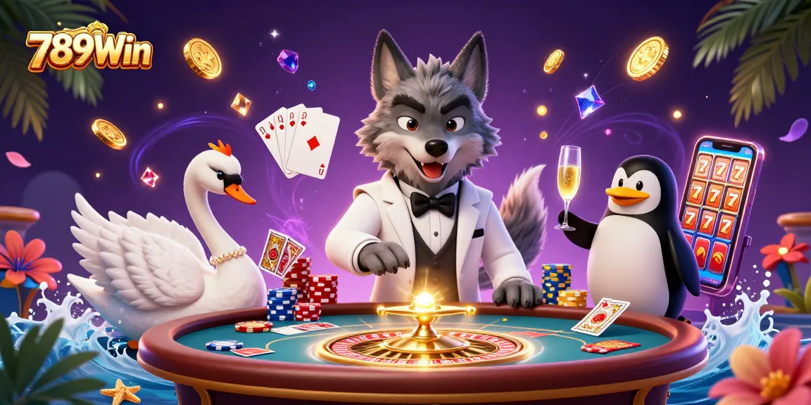 Experience the exciting world of online gaming with 789Win, featuring vibrant casino visuals and dynamic gameplay.
