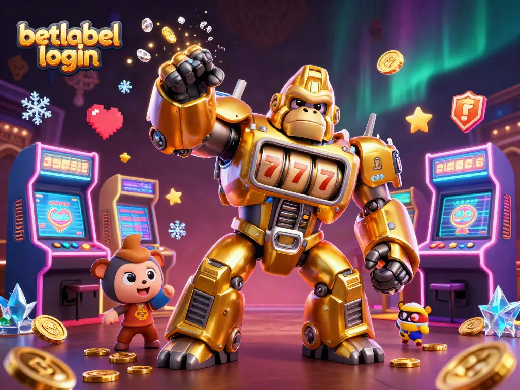 Engage with BetLabel login for thrilling casino experiences featuring dynamic 3D gaming scenes.