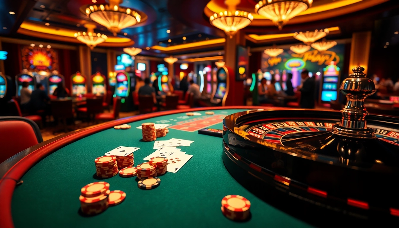 Engaging in exciting roulette games at nhà cái galaxy6623, showcasing a vibrant casino atmosphere.
