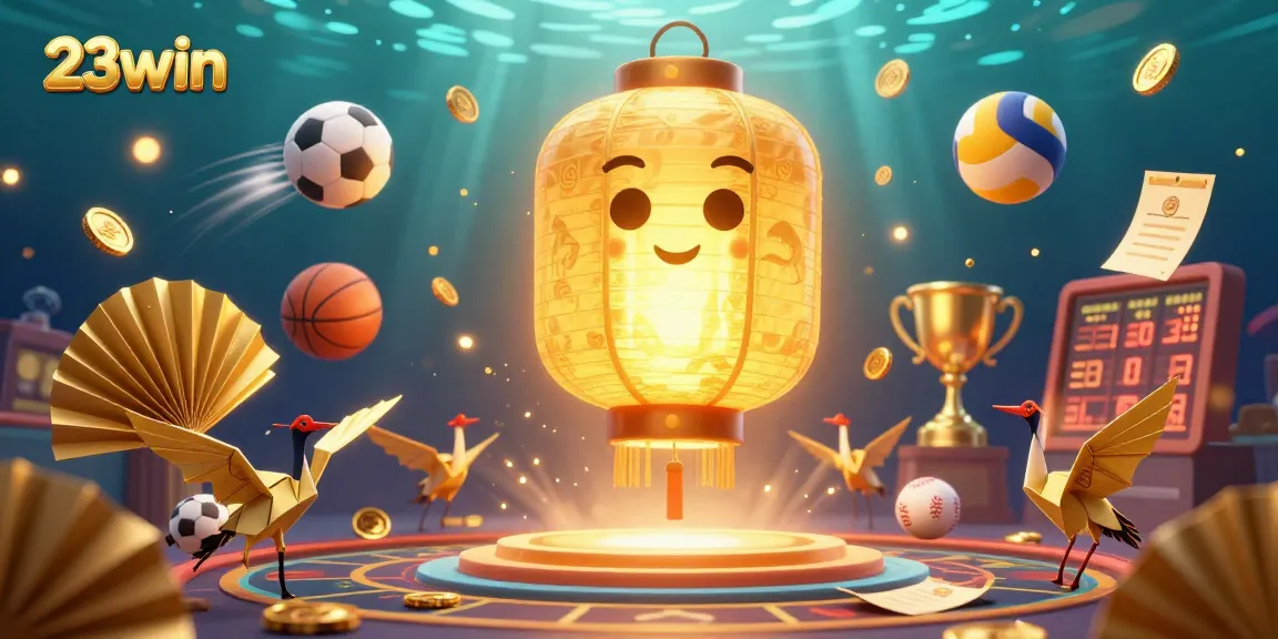 Experience the thrill of 23win with a vibrant casino atmosphere featuring dynamic games and lucky symbols.