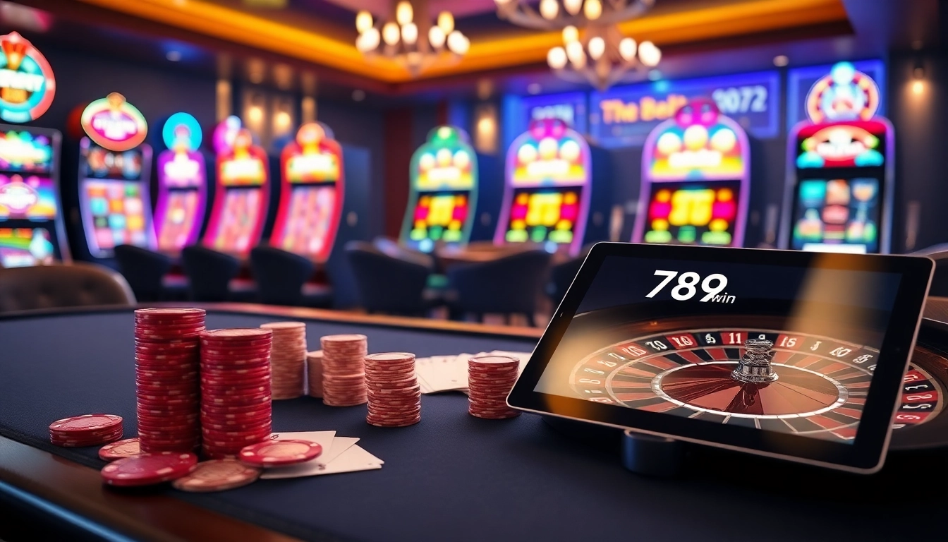 Engage in thrilling gameplay with 789 win at a luxurious online casino.