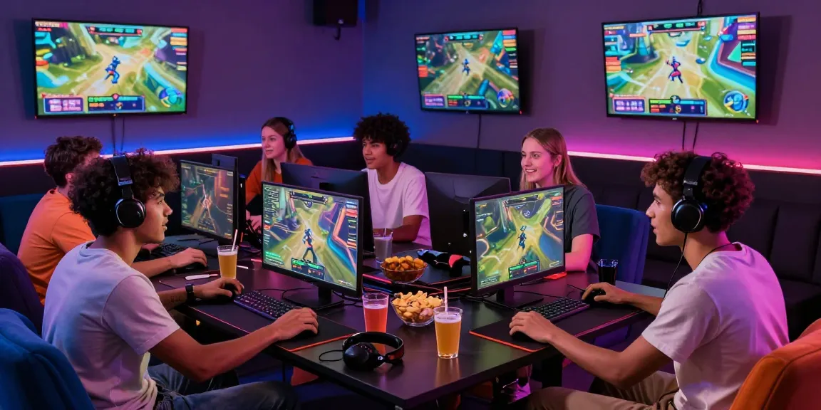 Experience the excitement of rokok88 link login in a lively gaming lounge with friends.