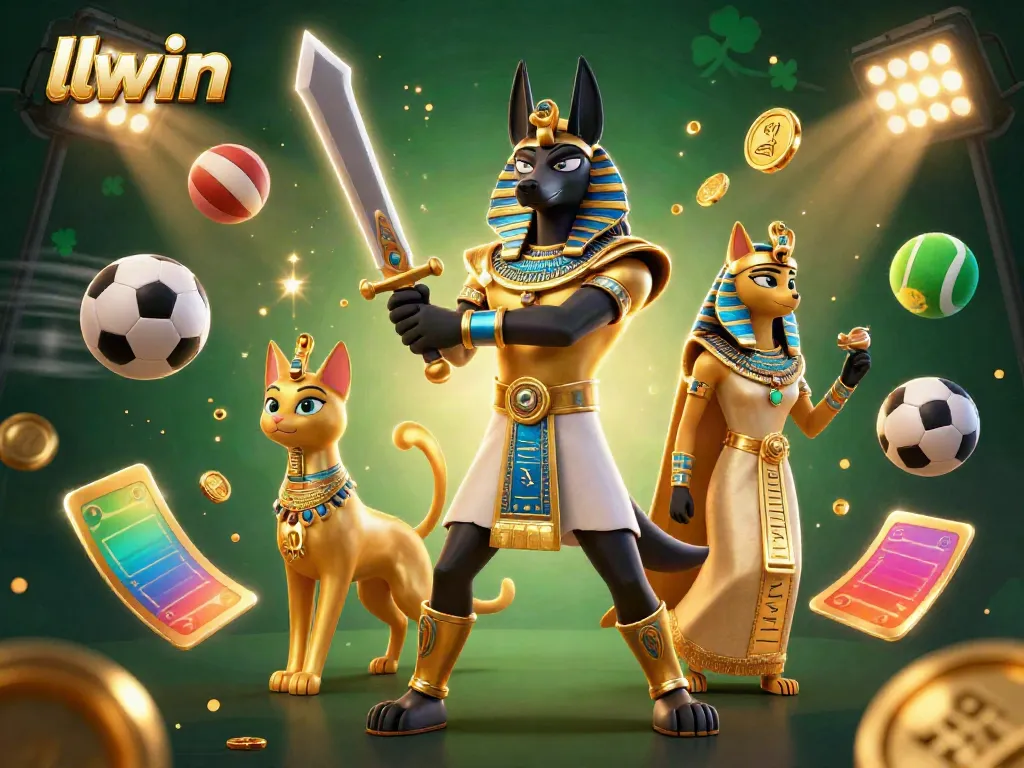 Engage in thrilling gameplay featuring llwin's dynamic characters and vibrant casino elements.